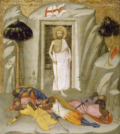 La resurrección, c.1390-1410 de Andrea di Bartolo