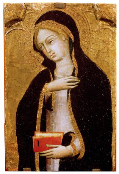 Virgen Anunciada, c1410 de Andrea di Bartolo