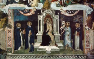 Madonna entronizada. 1370 de Andrea di Bonaiuto