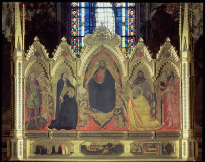 El Retablo Strozzi, 1357 de Andrea di Cione Orcagna