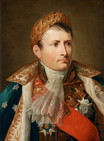 Retrato del emperador Napoleón I Bonaparte, óleo sobre lienzo de Andrea Appiani de Andrea the Elder Appiani