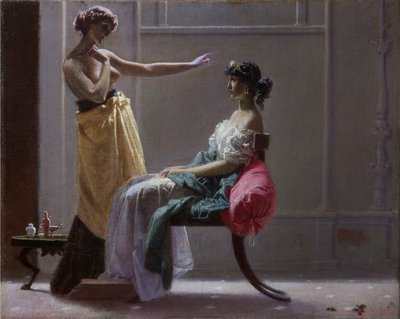 Venus presta su cinturón a Juno de Andrea the Elder Appiani