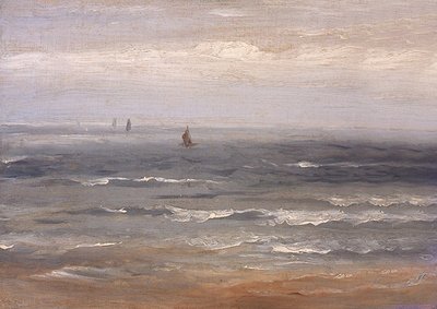 El mar del Norte de Andreas Achenbach