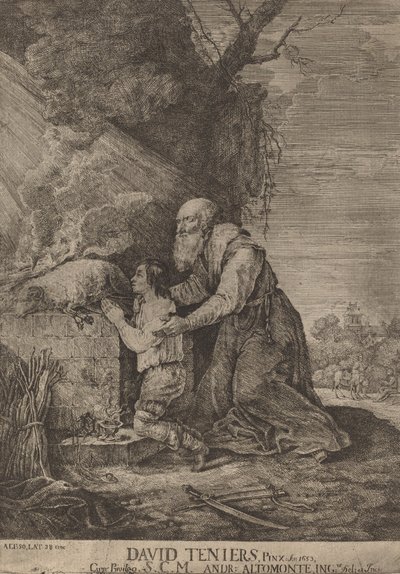 El sacrificio de Isaac de Andreas Altomonte