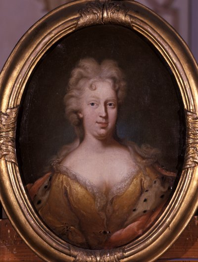 Retrato de Friederike Elisabeth von Sachsen-Marksuhl de Andreas Eusebius Berhold