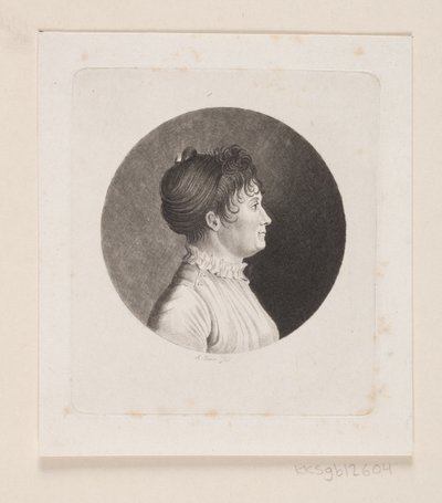 Retrato de mujer desconocida de Andreas Flint