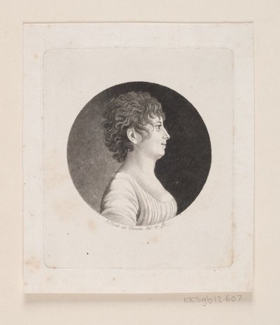 Retrato de mujer desconocida de Andreas Flint