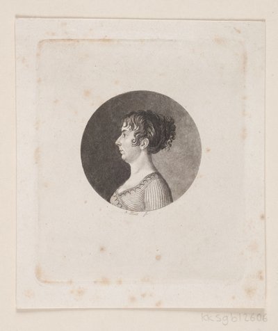 Retrato de una mujer desconocida de Andreas Flint