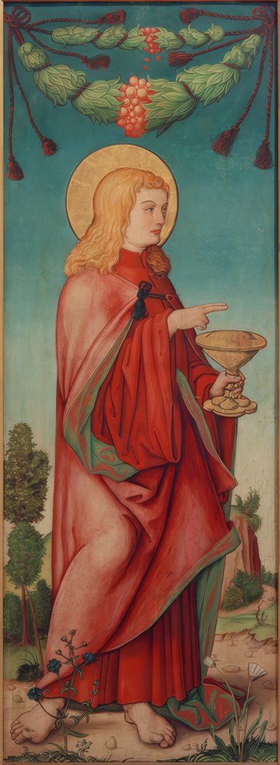 El evangelista Juan de Andreas Haider