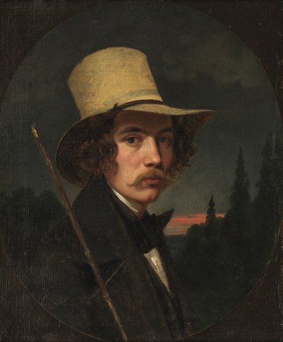 Autorretrato de Andreas Herman Hunæus