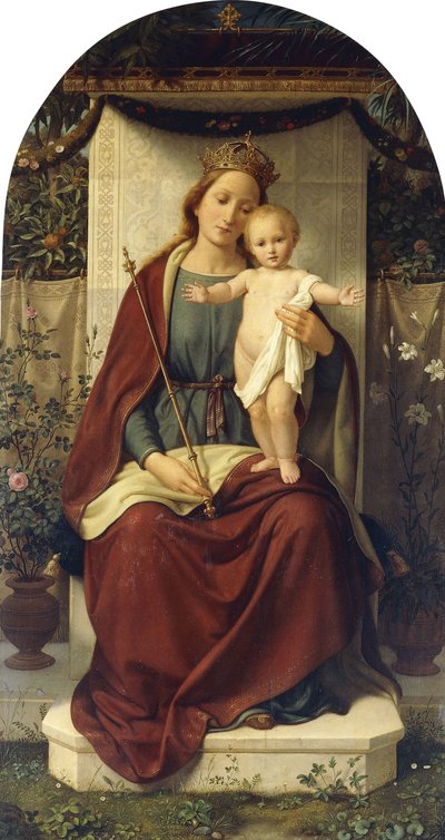 Madonna y Niño de Andreas Johann Jacob Müller