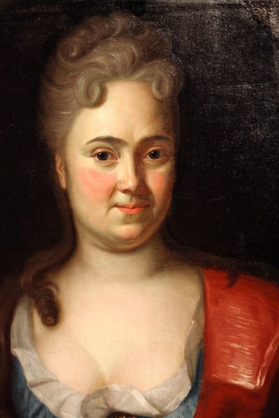 Retrato de la emperatriz Catalina I. 1684-1727, 1712 de Andreas Møller