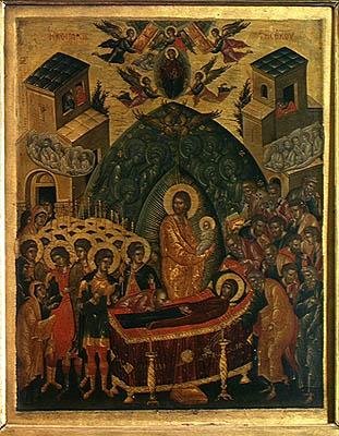 Dormición de la Virgen de Andreas Rico