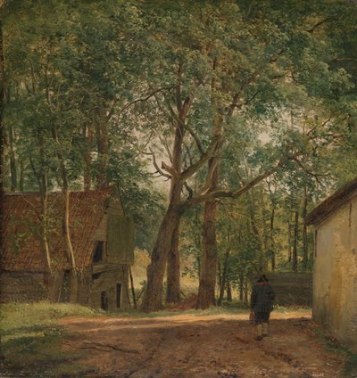 Granja
Boerenerf de Andreas Schelfhout (signed by artist)