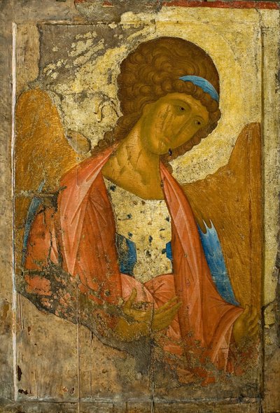 Arcángel Miguel. De la fila Deisus (Zvenigorodsky) de Andrei Rublev