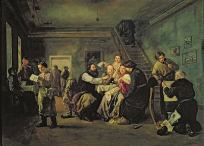 Una casa de comidas, 1859 de Andrei Andreevich Popov