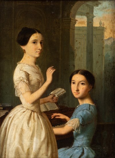 María y Ekaterina Novosiltseva de Andrei Belloli