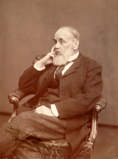 Iván Goncharov, autor ruso, siglo XIX de Andrei Deniere