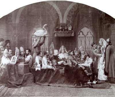 Boda de boyardos nobles, Rusia, c1883-c1884 de Andrei Osipovich Karelin