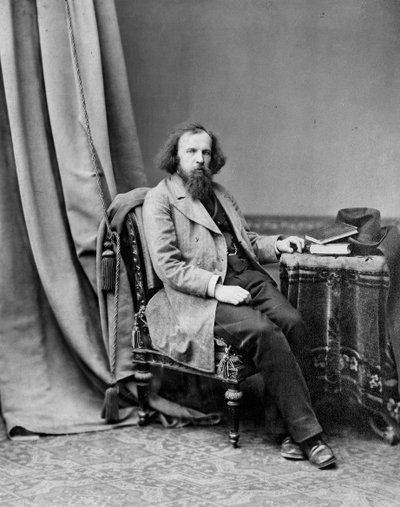 Dmitri Mendeléyev, químico ruso de Andrei Osipovich Karelin