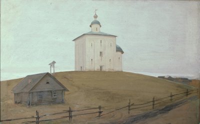 Una iglesia, 1903 de Andrei Petrovich Ryabushkin