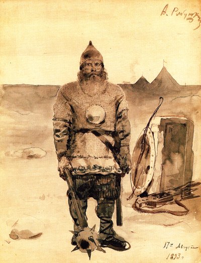 Ilya Muromets de Andrei Petrovich Ryabushkin