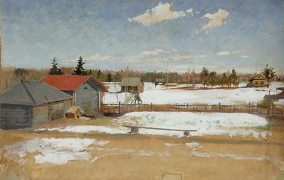 La Finca de Tumenev, c.1890-95 de Andrei Petrovich Ryabushkin