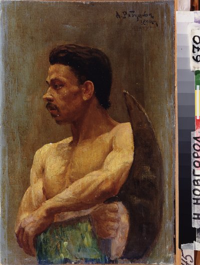 un recluta Pintura de Andrei Petrovich Ryabushkin (Riabutchkin) (1861-1904), óleo sobre lienzo de Andrei Petrovich Ryabushkin