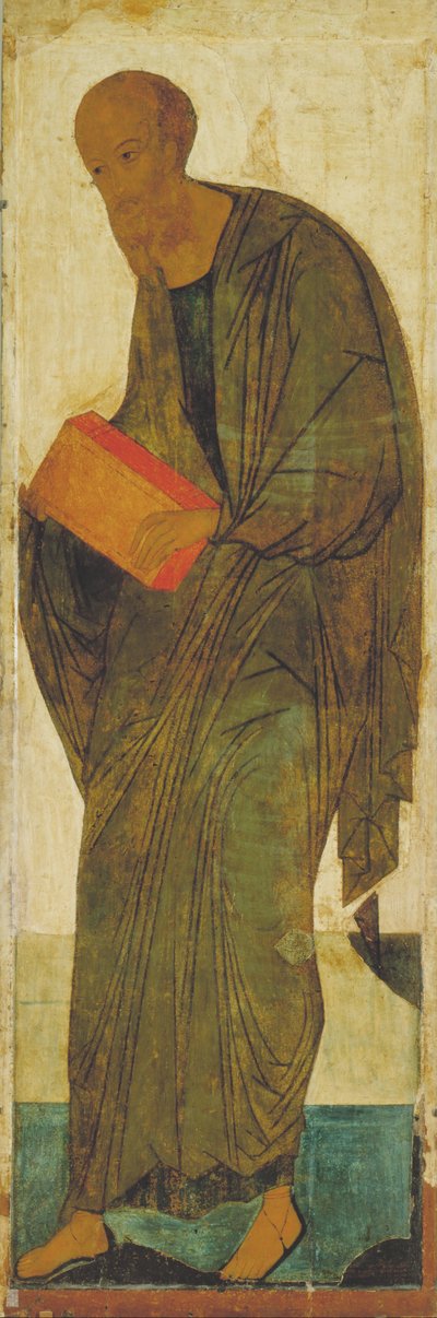 San Pablo. De Deisus Tier de Andrei Rublev