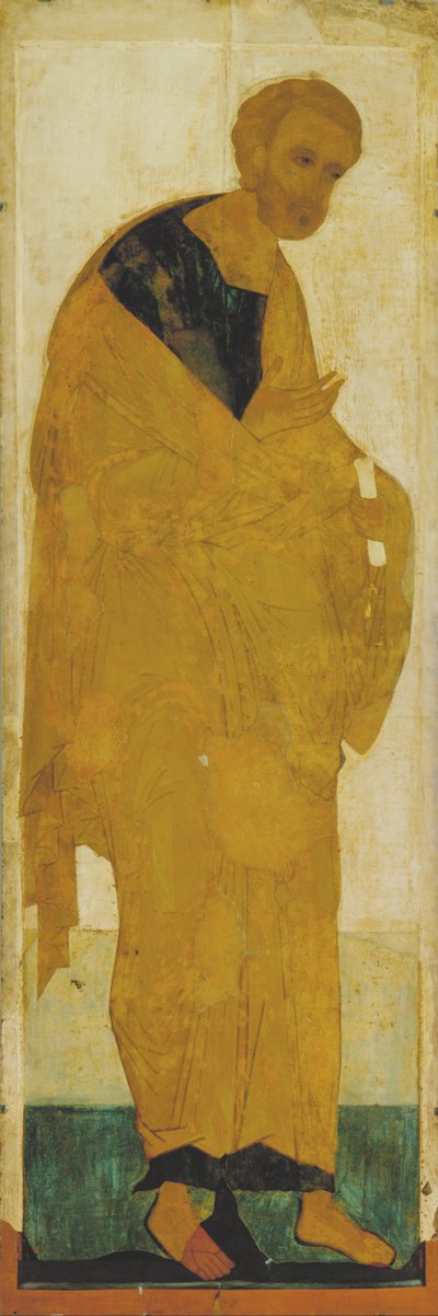 San Pedro. De Deisus Tier de Andrei Rublev