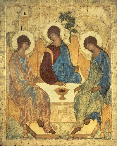 La Santísima Trinidad, 1420s de Andrei Rublev