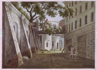 El Patio de la Casa de Pavel Gagarin de Andrei Yefimovich Martynov