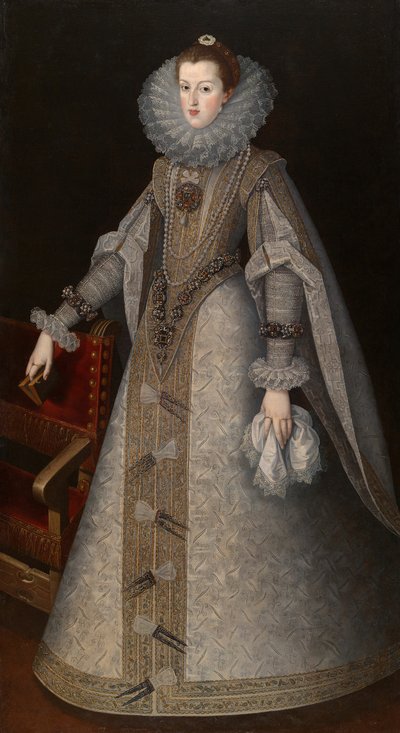 Reina Margarita de España, c. 1610 de Andres Lopez Polanco