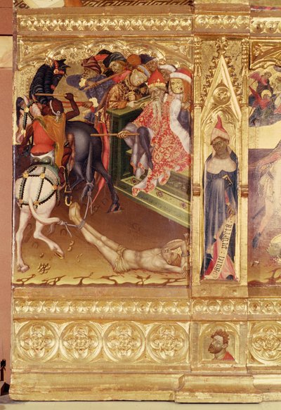 Retablo de San Jorge, Valencia, c.1420 de Andres Marcal de Sas