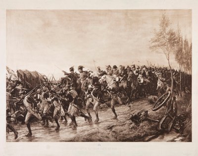 Después de Waterloo: Sálvese quien pueda, 1890 de Andrew Carrick Gow