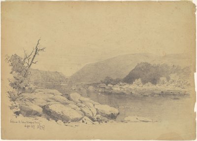Río Potomac debajo de Harper