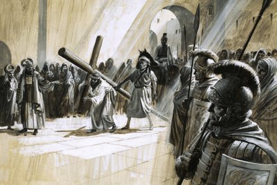 Cristo llevando la cruz de Andrew Howat