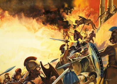 La caída de Troya de Andrew Howat