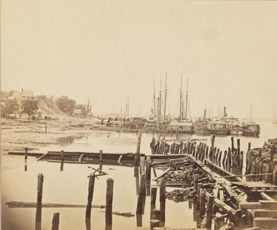 City Point, Virginia, c.1861-1865 de Andrew Joseph Russell