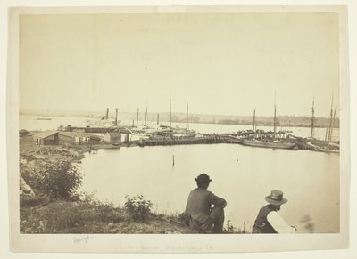 Muelle de carbón, Alexandria, Virginia de Andrew Joseph Russell