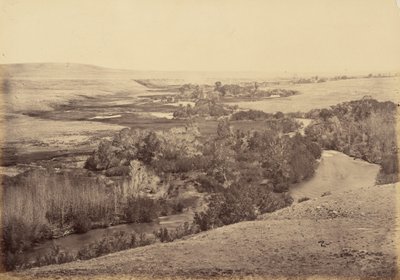 Lámina 18. Valle del río Little Laramie,1869 (foto) de Andrew Joseph Russell