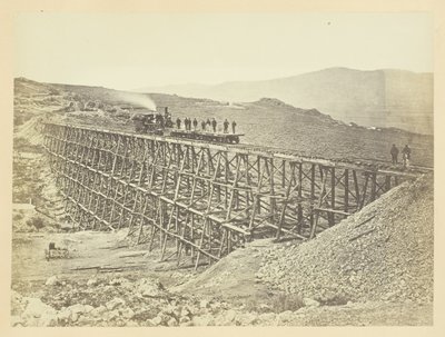 Obra del caballete, Promontroy Point, Valle del Lago Salado de Andrew Joseph Russell