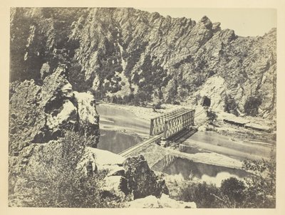Túnel nº 3, Weber Canon, Utah de Andrew Joseph Russell