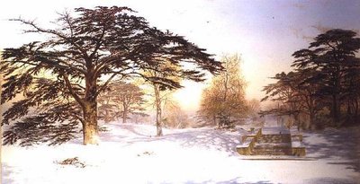 Nieve Virgen a Tres Millas de Charing Cross; Holland Park de Andrew MacCallum
