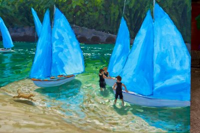 Velas azules, Looe de Andrew Macara