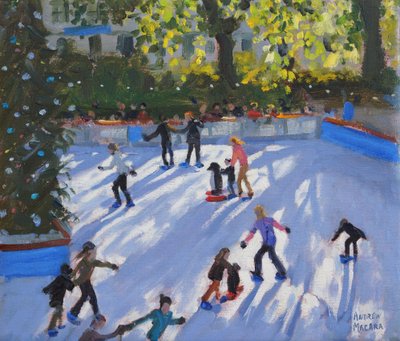 Patinaje sobre hielo, Museo de Historia Natural, 2014 de Andrew Macara