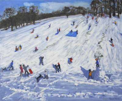 Gran muñeco de nieve, Chatsworth, 2012 de Andrew Macara