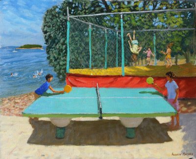 Ping Pong, Vrsar, Croacia, 2022 de Andrew Macara