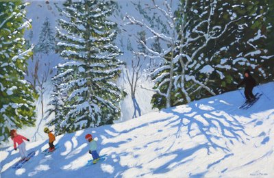 Esquí de Courchevel a La Tania de Andrew Macara