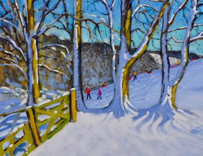 Trineo, Dam Lane, Derbyshire de Andrew Macara